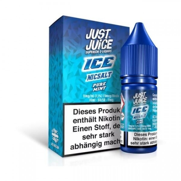 Pure Mint Ice - Just Juice Nikotinsalz Liquid