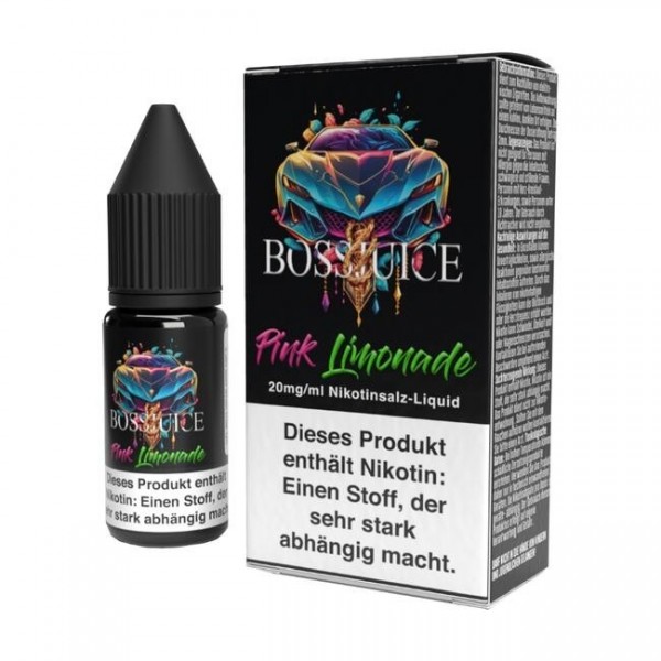 Pink Lemonade - Boss Juice Nikotinsalz Liquid