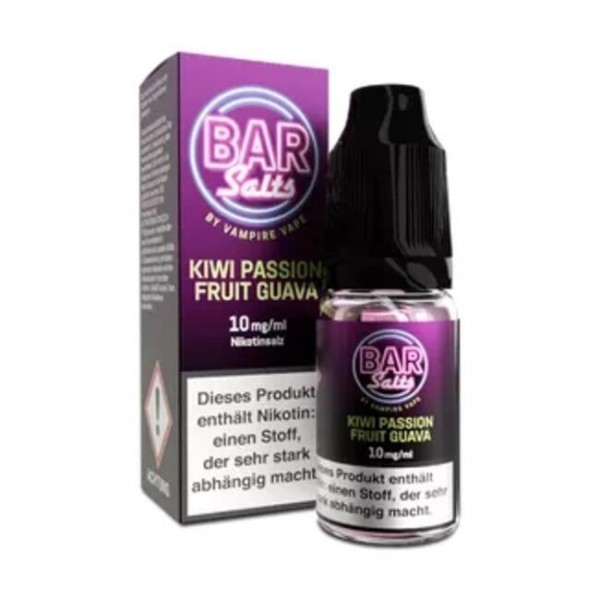 Kiwi Passion Fruit Guava - Vampire Vape Bar Salts Nikotinsalz Liquid