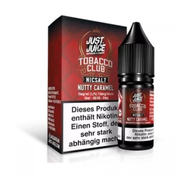 Nutty Caramel - Just Juice Nikotinsalz Liquid