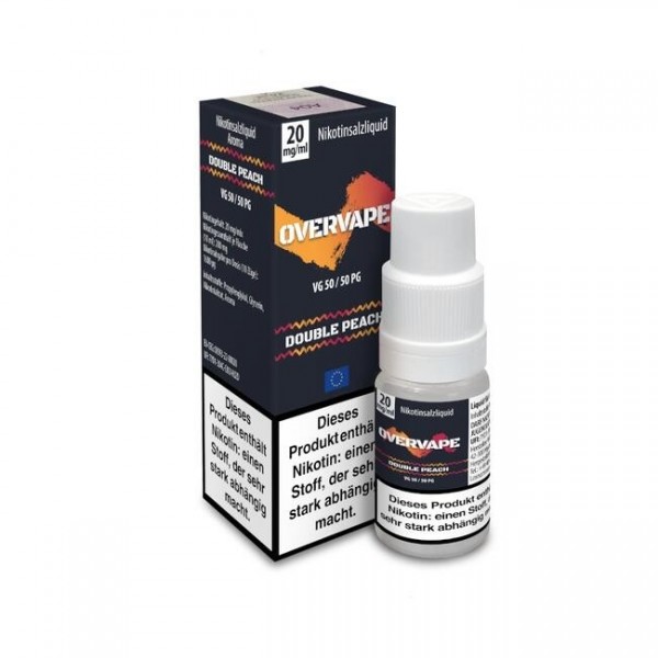 Double Peach - Overvape Nikotinsalz Liquid