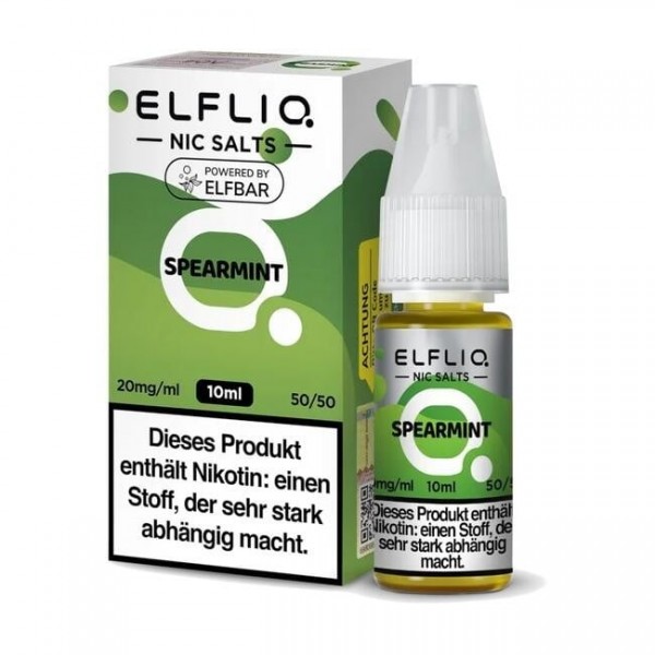 Spearmint - Elfliq by Elfbar Nikotinsalz Liquid