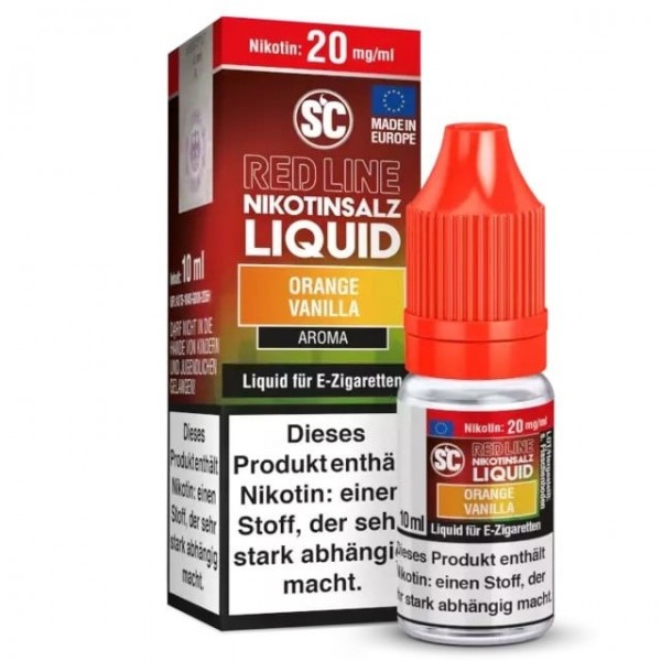 Orange Vanilla - SC Red Line Nikotinsalz Liquid