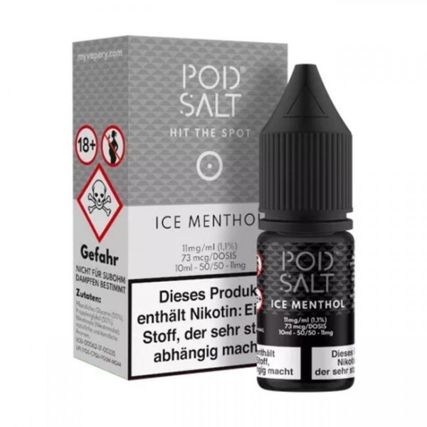 Ice Menthol - Pod Salt Nikotinsalz Liquid