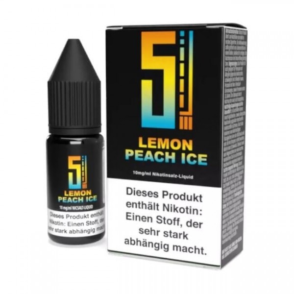 Lemon Peach Ice - 5EL Nikotinsalz Liquid