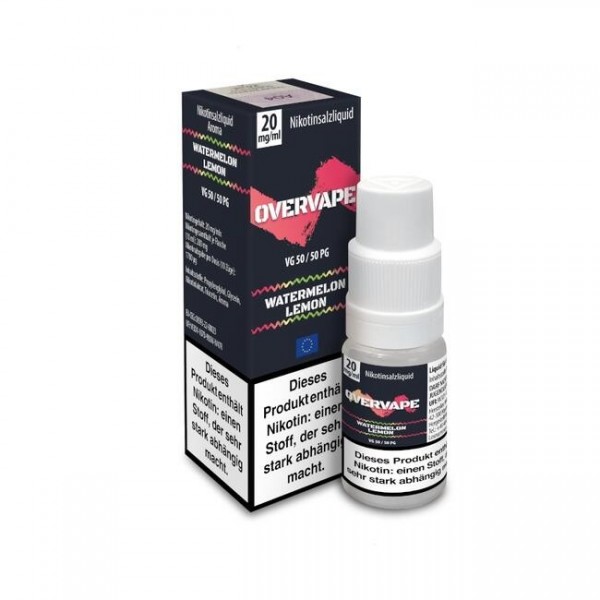 Watermelon Lemon - Overvape Nikotinsalz Liquid