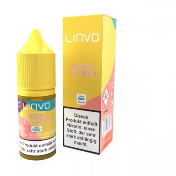 Banana Ice Cream - Linvo Nikotinsalz Liquid