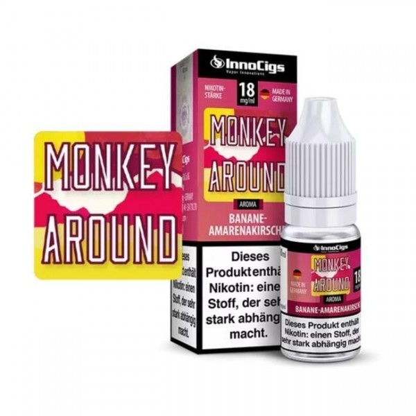 Monkey Around Bananen Amarenakirsche Liquid - InnoCigs