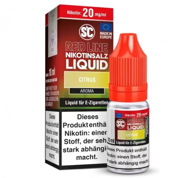 Citrus - SC Red Line Nikotinsalz Liquid