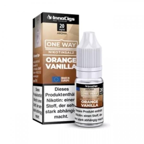 Orange Vanilla - InnoCigs One Way Nikotinsalz Liquid