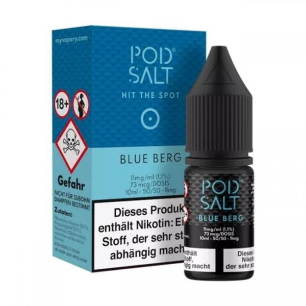 Blue Berg - Pod Salt Nikotinsalz Liquid