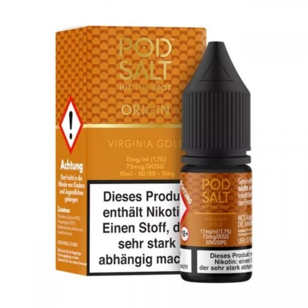 Virginia Gold - Pod Salt Origin Nikotinsalz Liquid