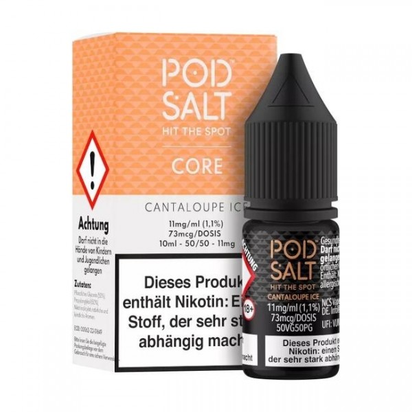 Cantaloupe Ice - Pod Salt Core Nikotinsalz Liquid