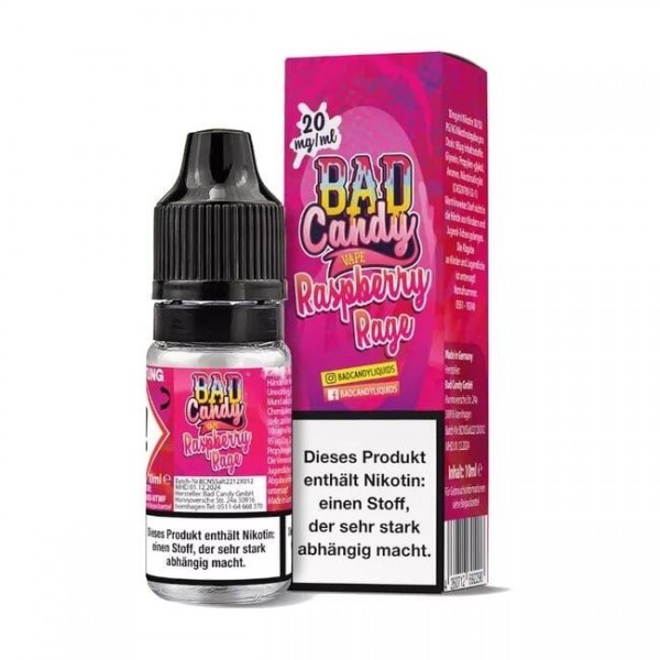 Raspberry Rage - Bad Candy Nikotinsalz Liquid