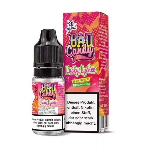 Lucky Lychee - Bad Candy Nikotinsalz Liquid