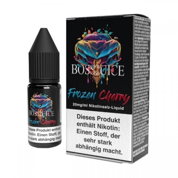 Frozen Cherry - Boss Juice Nikotinsalz Liquid