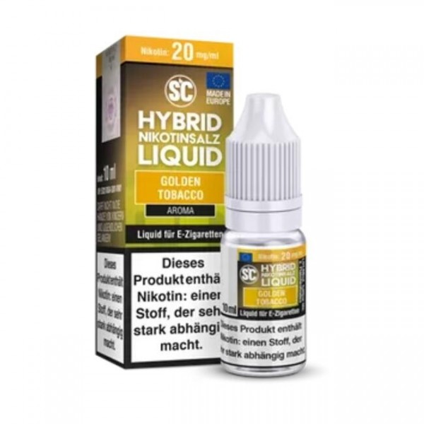 Golden Tobacco - SC Hybrid Nikotinsalz Liquid