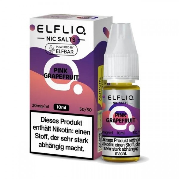 Pink Grapefruit - Elfliq by Elfbar Nikotinsalz Liquid