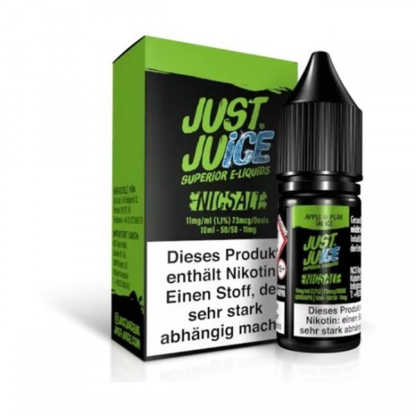 Apple & Pear on Ice - Just Juice Nikotinsalz Liquid