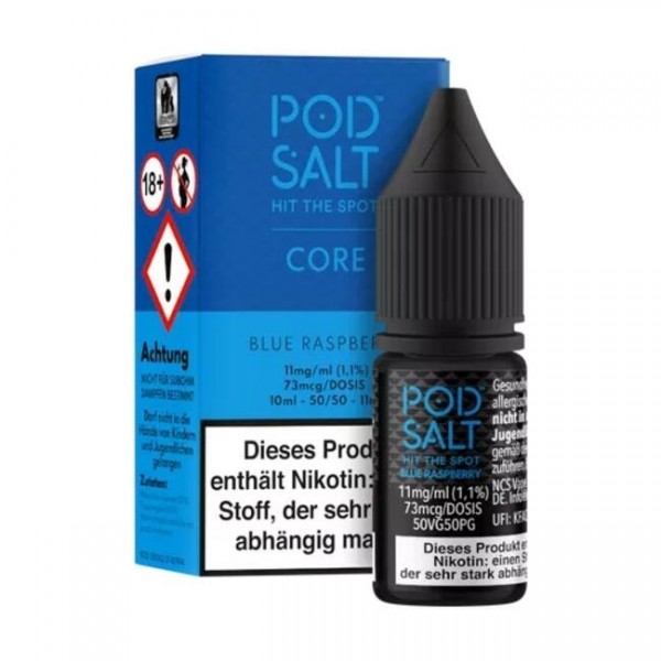 Blue Raspberry - Pod Salt Core Nikotinsalz Liquid