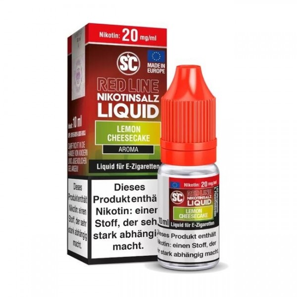 Lemon Cheesecake - SC Red Line Nikotinsalz Liquid