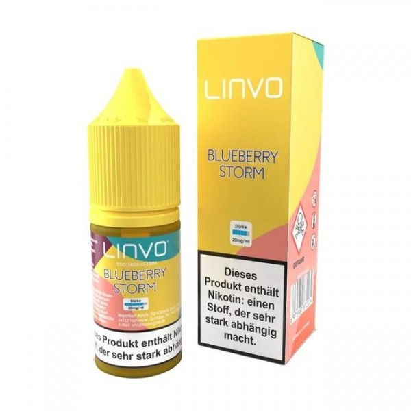 Blueberry Storm - Linvo Nikotinsalz Liquid