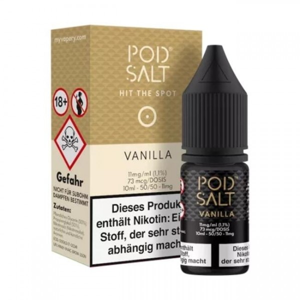 Vanilla - Pod Salt Nikotinsalz Liquid