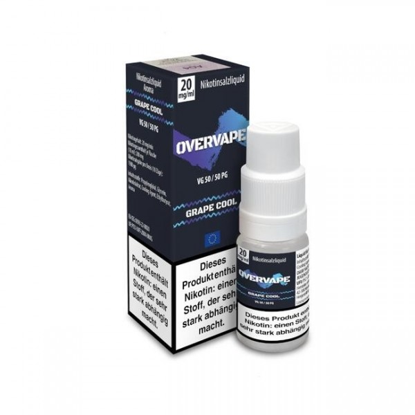 Grape Cool - Overvape Nikotinsalz Liquid