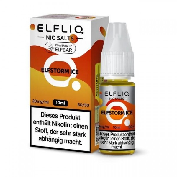 Elfstorm Ice - Elfliq by Elfbar Nikotinsalz Liquid