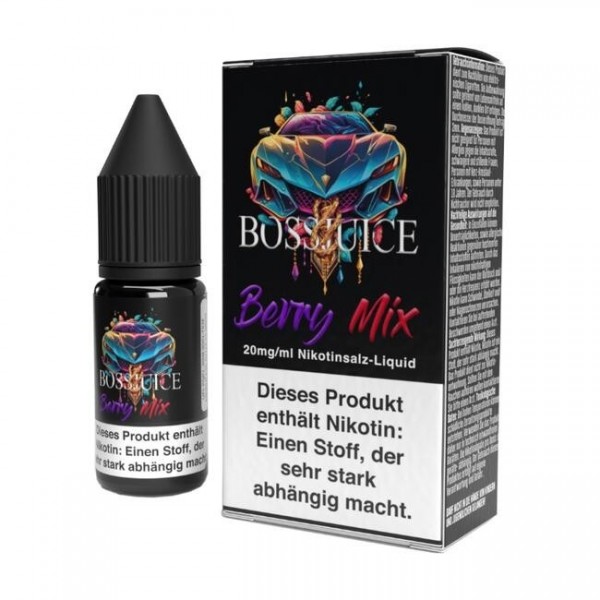 Berry Mix - Boss Juice Nikotinsalz Liquid