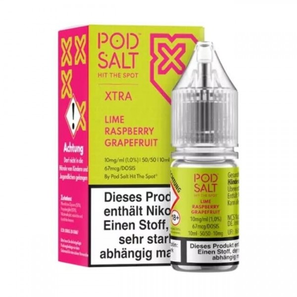 Lime Raspberry Grapefruit - Pod Salt X Nikotinsalz Liquid