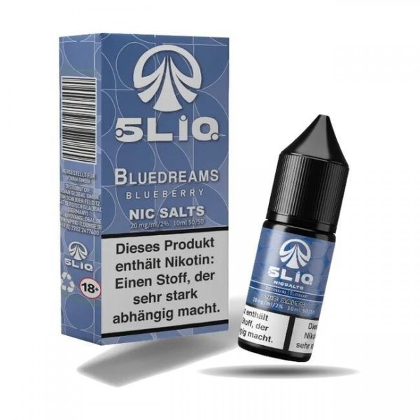 BlueDreams Blueberry - 5LIQ Nikotinsalz Liquid