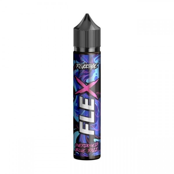 Aroma Overdosed Blue Razz - Revoltage Flex (10/75ml)