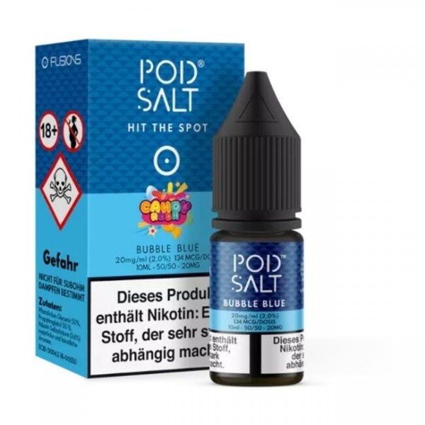 Bubble Blue - Pod Salt Fusion Nikotinsalz Liquid