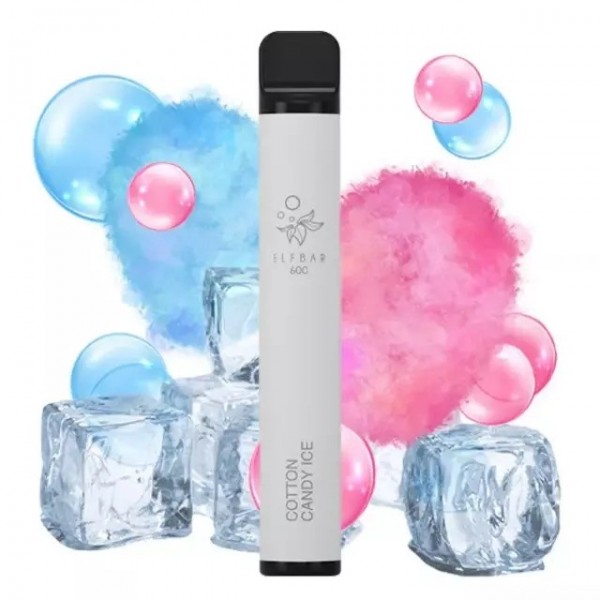 Cotton Candy Ice Elf Bar 600 - Einweg E-Zigarette