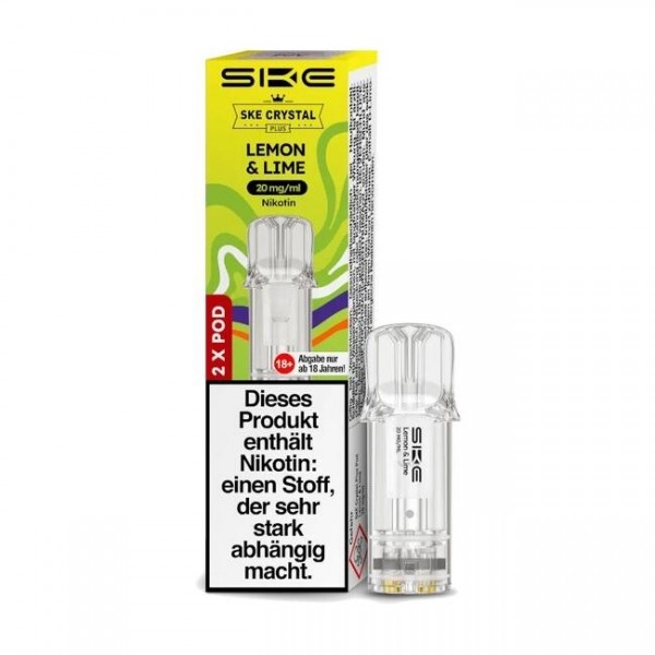 Lemon & Lime - SKE - Crystal Plus Prefilled Pod (2er-Pack)