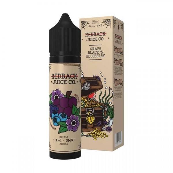 Aroma Grape Black & Blueberry - Redback Juice Co. (14/60ml)